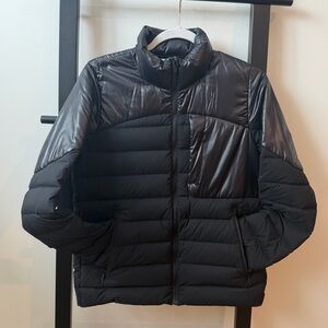 lululemon navigation stretch down jacket black